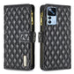 Diamond Lattice Zipper Wallet Leather Flip Phone Case, For OPPO A17, For Samsung Galaxy A14 5G, For Samsung Galaxy S23+ 5G, For Samsung Galaxy S23 Ultra 5G, For Samsung Galaxy S23 5G, For Xiaomi 12T / 12T Pro / Redmi K50 Ultra