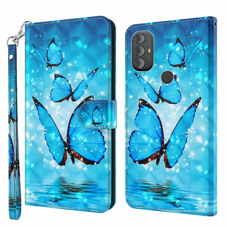 3D Painting Pattern TPU + PU Phone Case