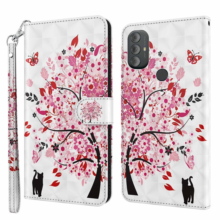 3D Painting Pattern TPU + PU Phone Case