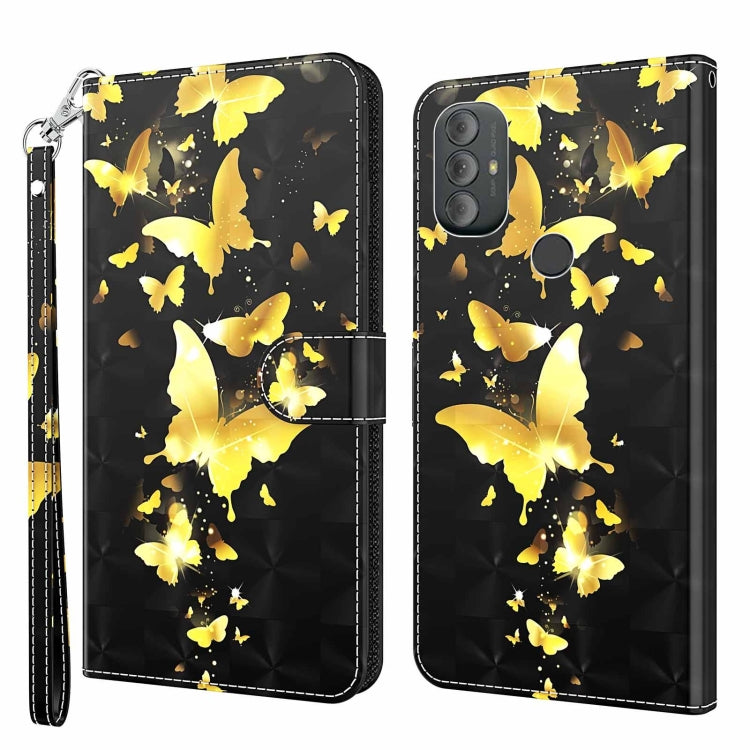 3D Painting Pattern TPU + PU Phone Case