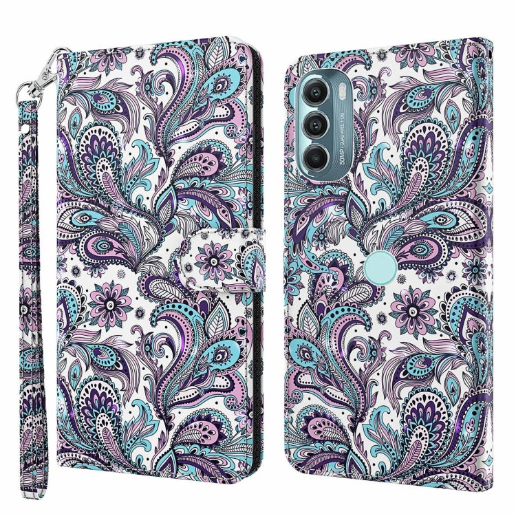 3D Painting Pattern TPU + PU Phone Case
