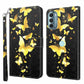 3D Painting Pattern TPU + PU Phone Case