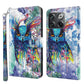 3D Painting Pattern TPU + PU Phone Case