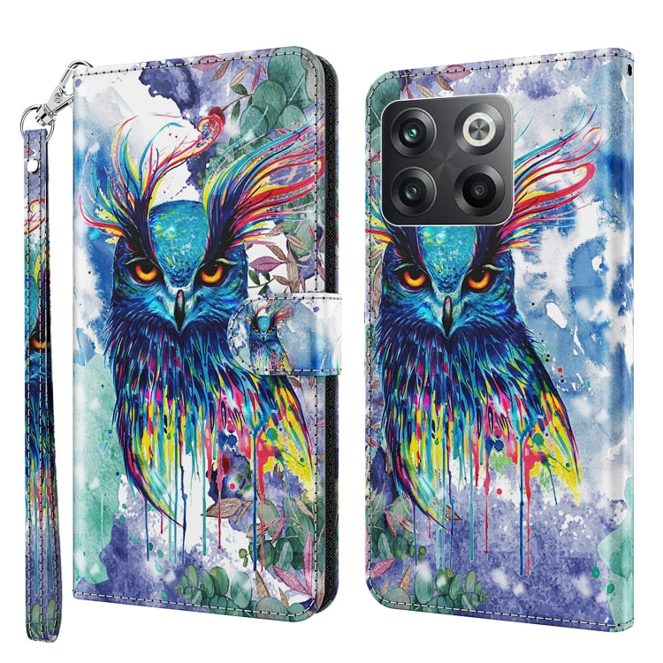 3D Painting Pattern TPU + PU Phone Case