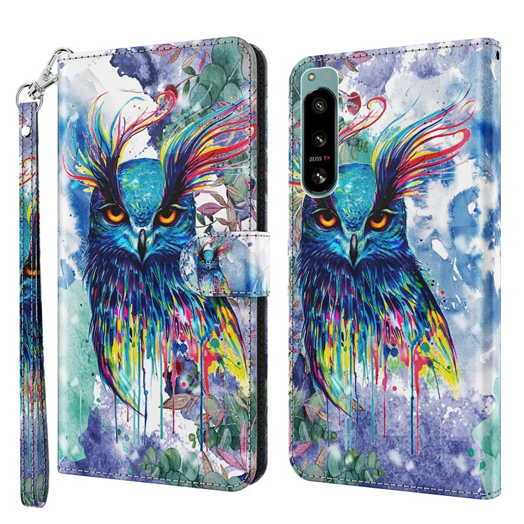 3D Painting Pattern TPU + PU Phone Case