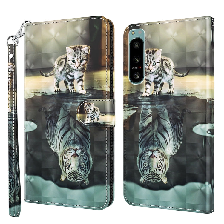 3D Painting Pattern TPU + PU Phone Case