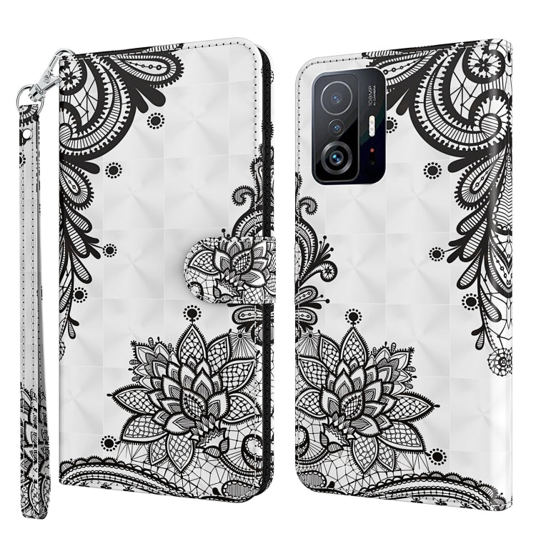 3D Painting Pattern TPU + PU Phone Case