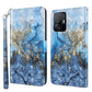 3D Painting Pattern TPU + PU Phone Case