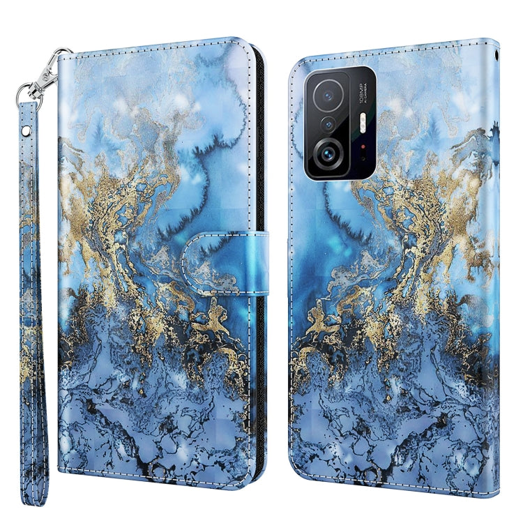 3D Painting Pattern TPU + PU Phone Case