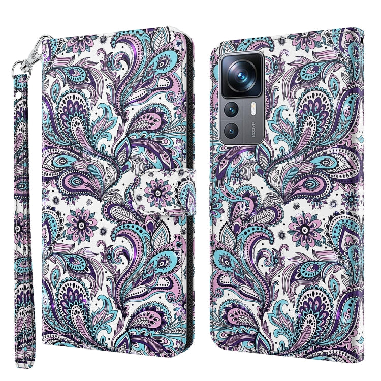 3D Painting Pattern TPU + PU Phone Case
