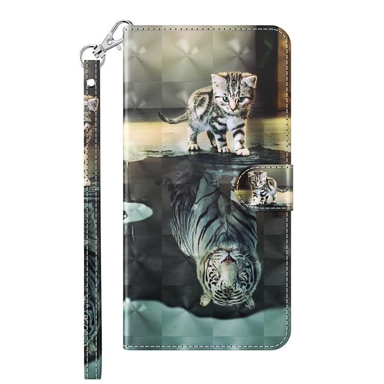 3D Painting Pattern TPU + PU Phone Case