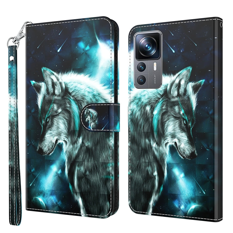 3D Painting Pattern TPU + PU Phone Case