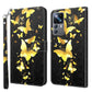 3D Painting Pattern TPU + PU Phone Case