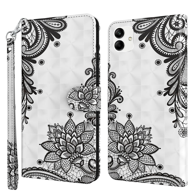 3D Painting Pattern TPU + PU Phone Case