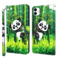 3D Painting Pattern TPU + PU Phone Case