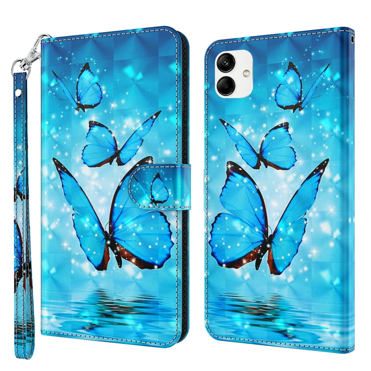 3D Painting Pattern TPU + PU Phone Case