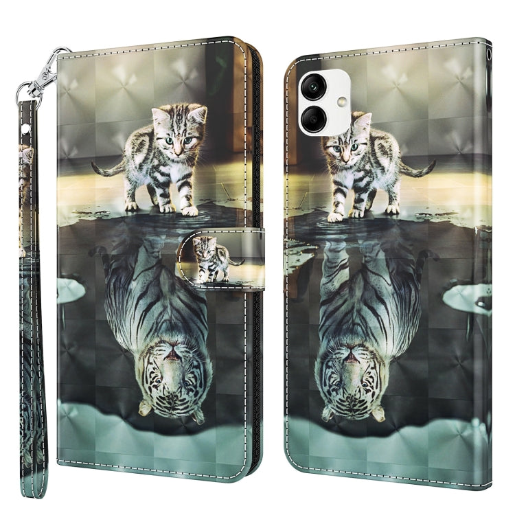 3D Painting Pattern TPU + PU Phone Case