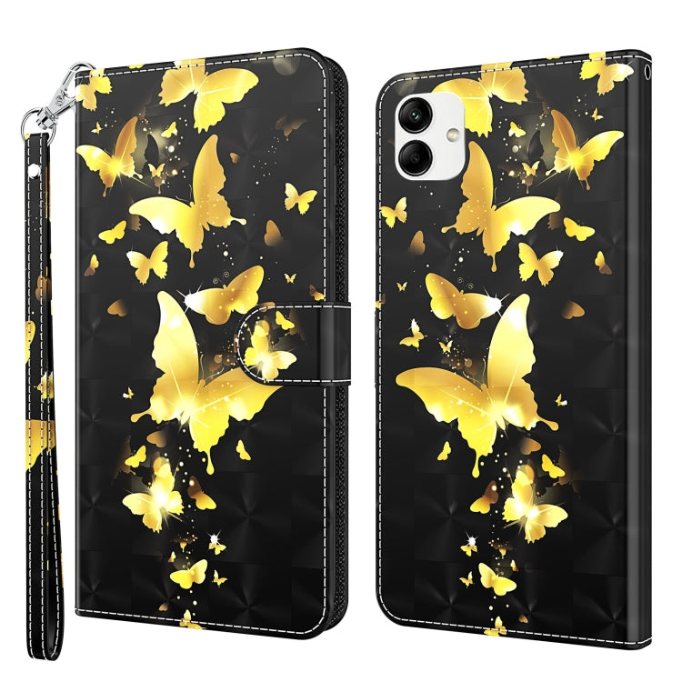 3D Painting Pattern TPU + PU Phone Case