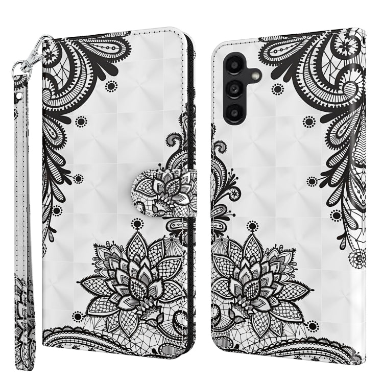 3D Painting Pattern TPU + PU Phone Case