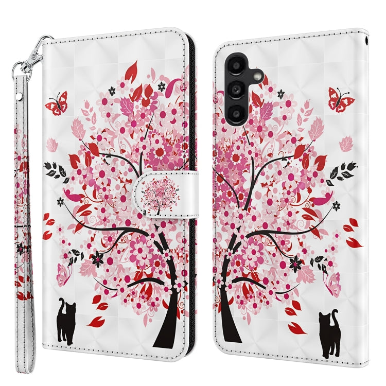 3D Painting Pattern TPU + PU Phone Case