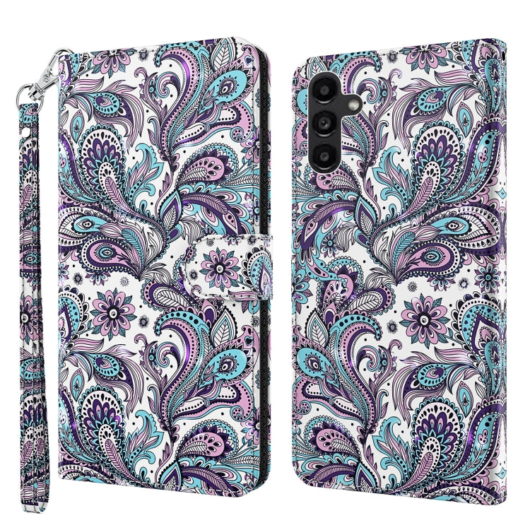3D Painting Pattern TPU + PU Phone Case