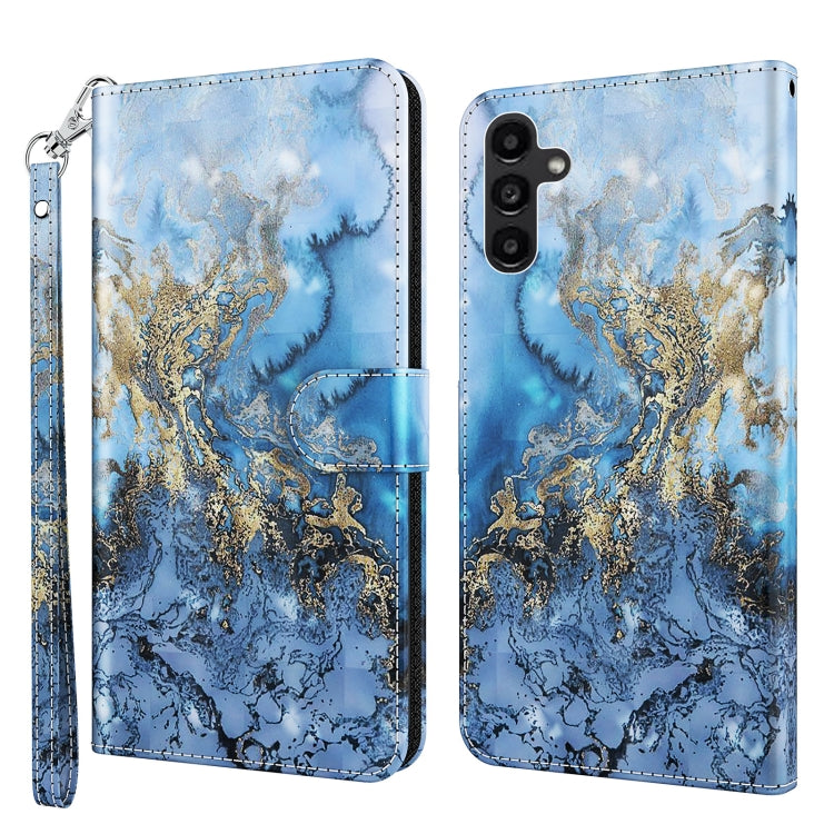 3D Painting Pattern TPU + PU Phone Case