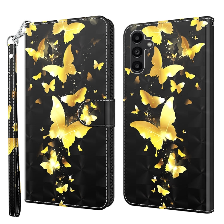3D Painting Pattern TPU + PU Phone Case