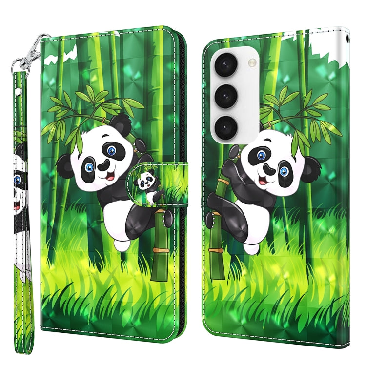 3D Painting Pattern TPU + PU Phone Case
