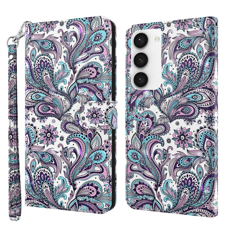 3D Painting Pattern TPU + PU Phone Case