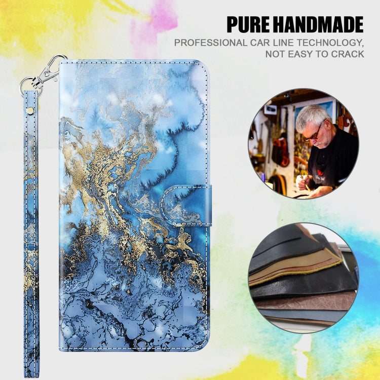 3D Painting Pattern TPU + PU Phone Case