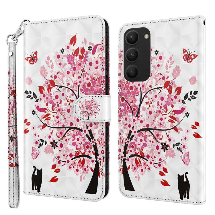 3D Painting Pattern TPU + PU Phone Case