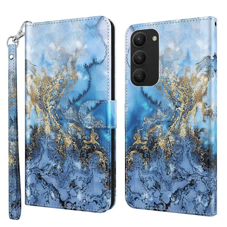 3D Painting Pattern TPU + PU Phone Case