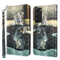 3D Painting Pattern TPU + PU Phone Case