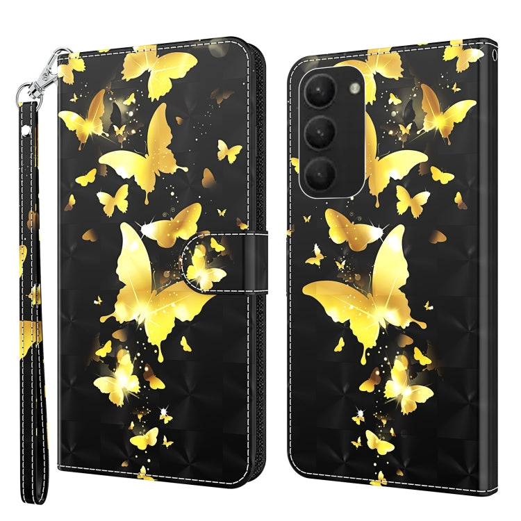 3D Painting Pattern TPU + PU Phone Case
