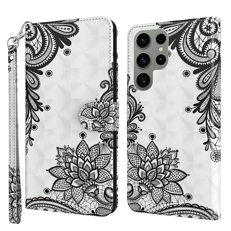 3D Painting Pattern TPU + PU Phone Case