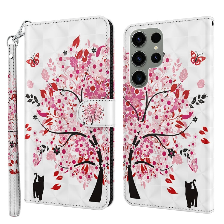 3D Painting Pattern TPU + PU Phone Case
