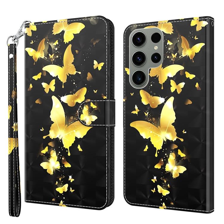 3D Painting Pattern TPU + PU Phone Case
