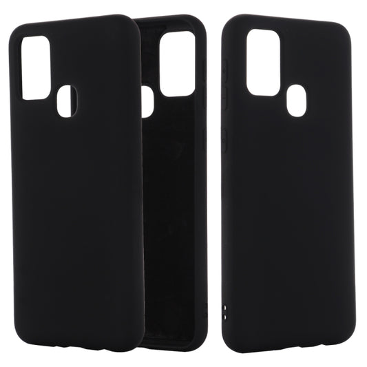 Shockproof Solid Color Liquid Silicone Full Coverage Protective Case