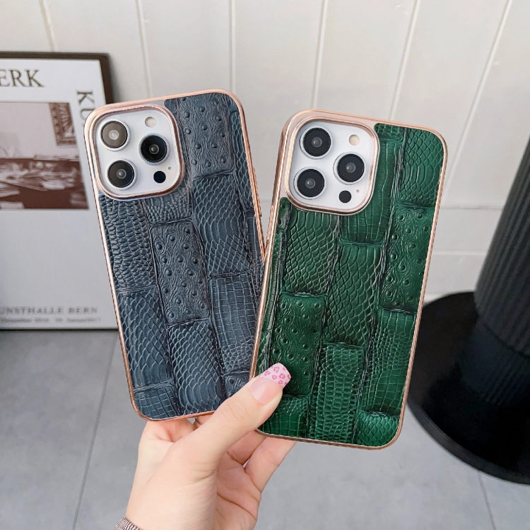 Nano Electroplate Mahjong Texture Leather Phone Case, For iPhone 13 Pro Max, For iPhone 13 Pro, For iPhone 14 Pro Max, For iPhone 14 Pro, For Samsung Galaxy A13 4G, For Samsung Galaxy A23 4G/A23 5G, For Samsung Galaxy A33 5G, For Samsung Galaxy A53 5G�...