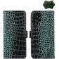 Crocodile Top Layer Cowhide Leather Phone Case, For Samsung Galaxy S23+ 5G, For Samsung Galaxy S23 Ultra 5G, For Samsung Galaxy S23 5G