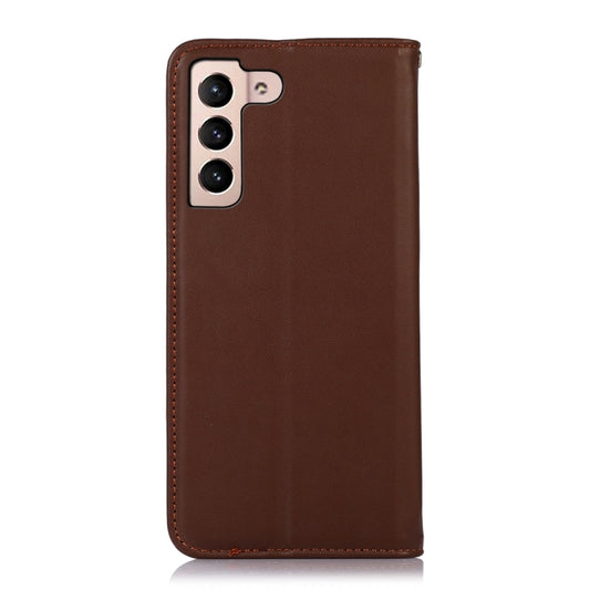 KHAZNEH Nappa Top Layer Cowhide Leather Phone Case, For Samsung Galaxy S23+ 5G, For Samsung Galaxy S23 Ultra 5G, For Samsung Galaxy S23 5G