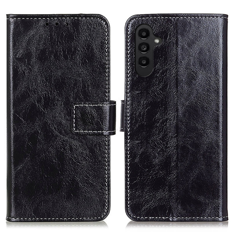 Retro Crazy Horse Texture Horizontal Flip Leather Phone Case, For Samsung Galaxy A14 5G, For Samsung Galaxy S23 5G, For Samsung Galaxy S23+ 5G, For Samsung Galaxy S23 Ultra 5G, For Xiaomi 12T/12T Pro/Redmi K50 Ultra, For Nokia G60 5G