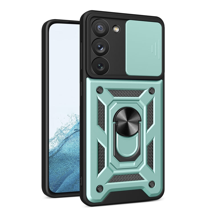 Sliding Camera Cover Design TPU+PC Phone Case