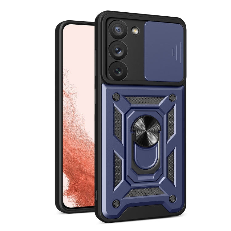 Sliding Camera Cover Design TPU+PC Phone Case