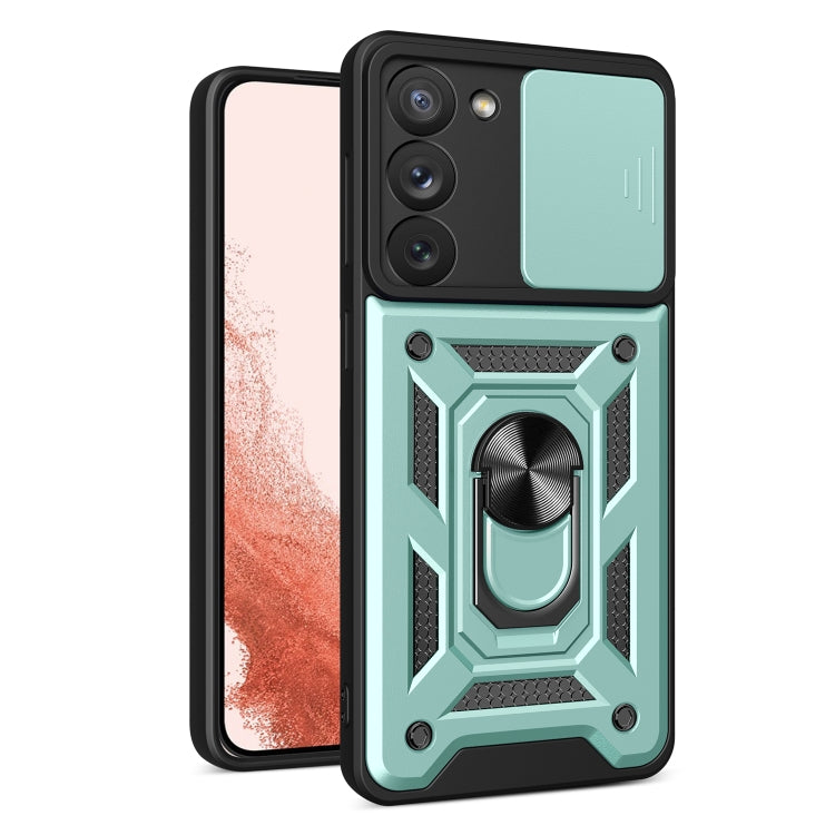 Sliding Camera Cover Design TPU+PC Phone Case