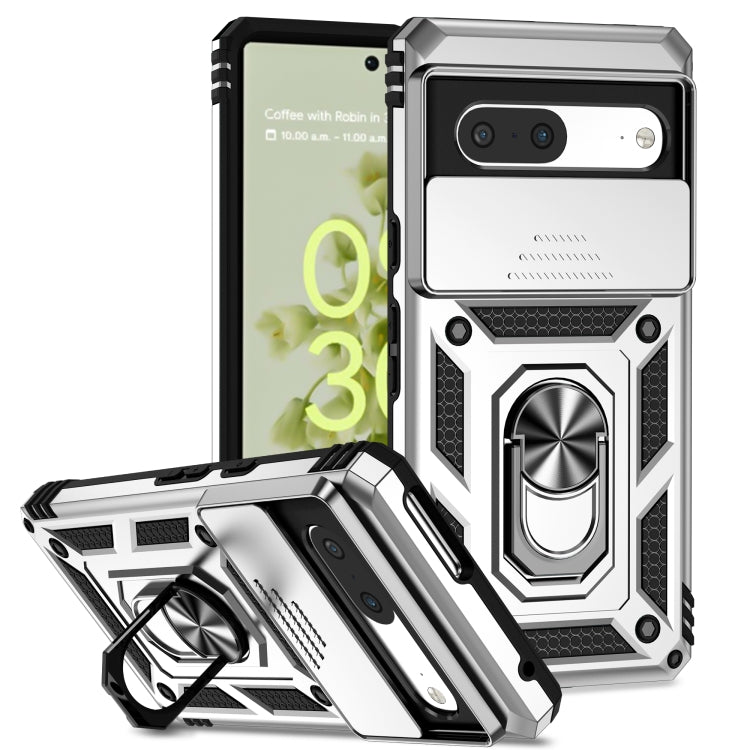 Sliding Camshield Holder Phone Case, For Google Pixel 7 5G, For Google Pixel 7 Pro 5G, For Honor X9, For Samsung Galaxy S23 5G, For Samsung Galaxy S23+ 5G, For Samsung Galaxy S23 Ultra 5G