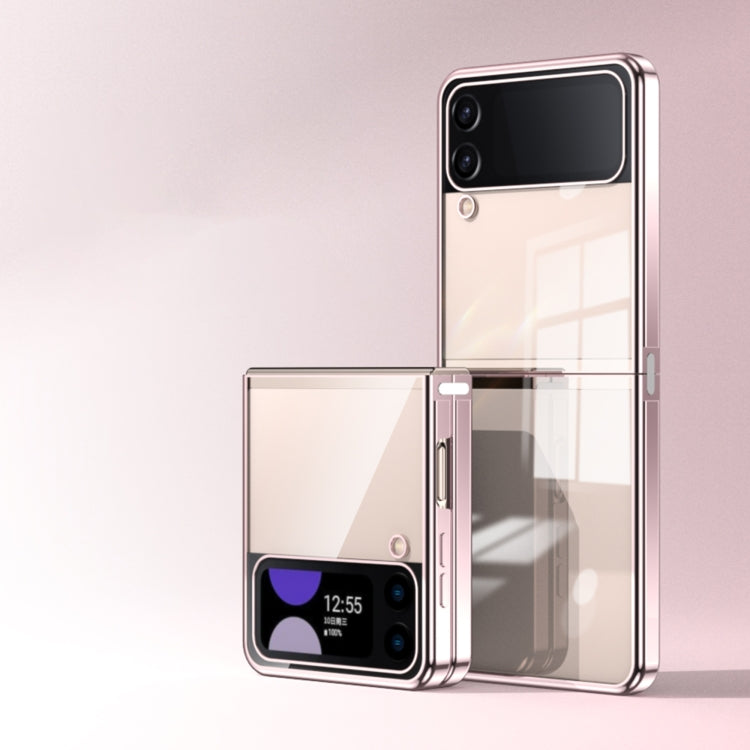 Electroplating Airbag Folding Phone Case, For Samsung Galaxy Z Flip3 5G, For Samsung Galaxy Z Flip4
