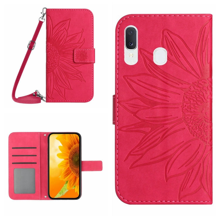Skin Feel Sun Flower Pattern Flip Leather Phone Case, For Samsung Galaxy A13 4G, For Samsung Galaxy A13 5G, For Samsung Galaxy A14 5G, For Samsung Galaxy A20E