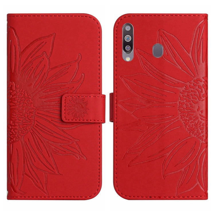 Skin Feel Sun Flower Pattern Flip Leather Phone Case, For Samsung Galaxy A20S, For Samsung Galaxy A22 4G, For Samsung Galaxy A22 5G, For Samsung Galaxy A23