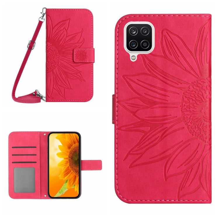 Skin Feel Sun Flower Pattern Flip Leather Phone Case, For Samsung Galaxy A20S, For Samsung Galaxy A22 4G, For Samsung Galaxy A22 5G, For Samsung Galaxy A23